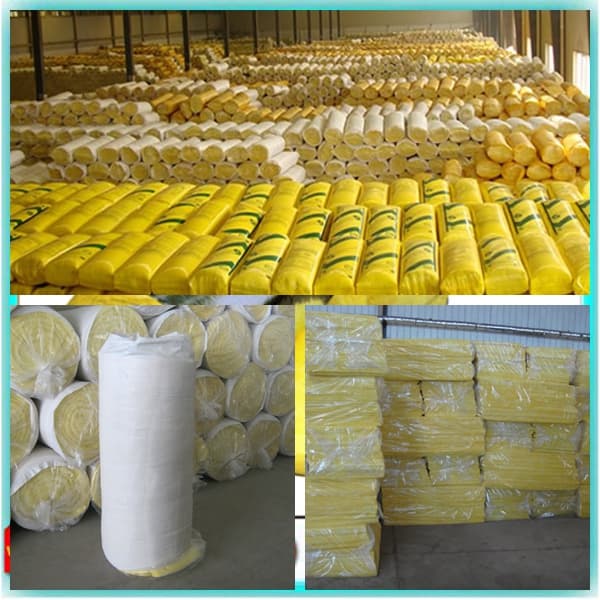 Glass wool blanket roll felt with CE for building insulation